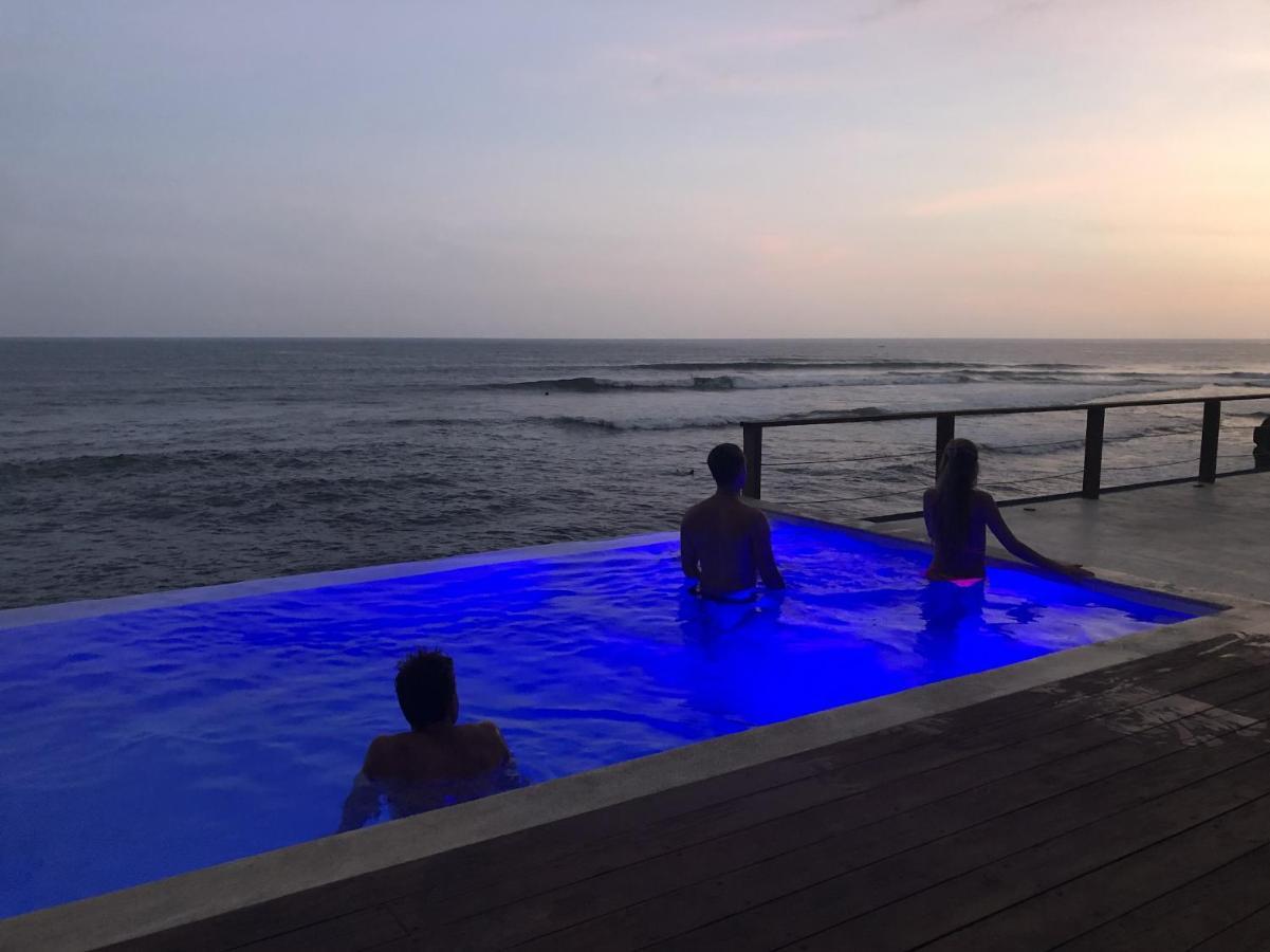 Laola Surf Camp El Sunzal Hotell La Libertad Exteriör bild
