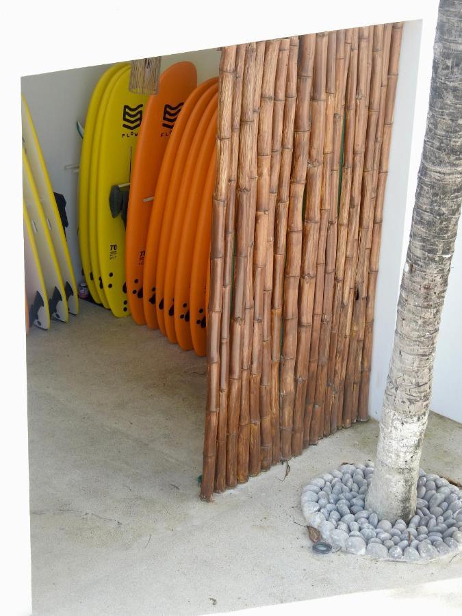 Laola Surf Camp El Sunzal Hotell La Libertad Exteriör bild